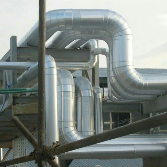 عایق کاری لوله های خط آمونیاک